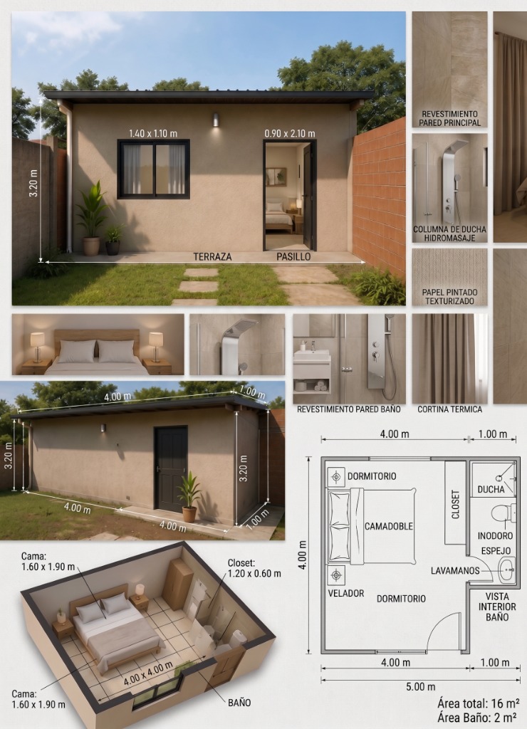 Casa 1 Habitación